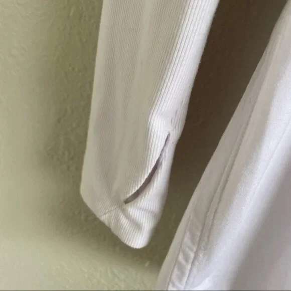 Athleta Essence Fitted Cowl Neck Tunic Hoodie Pullover Sz M - Picture 5 of 7